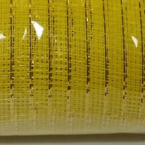 2 Rolls Deco Mesh Wreath Making Crafts Yellow - Picture 1 of 4